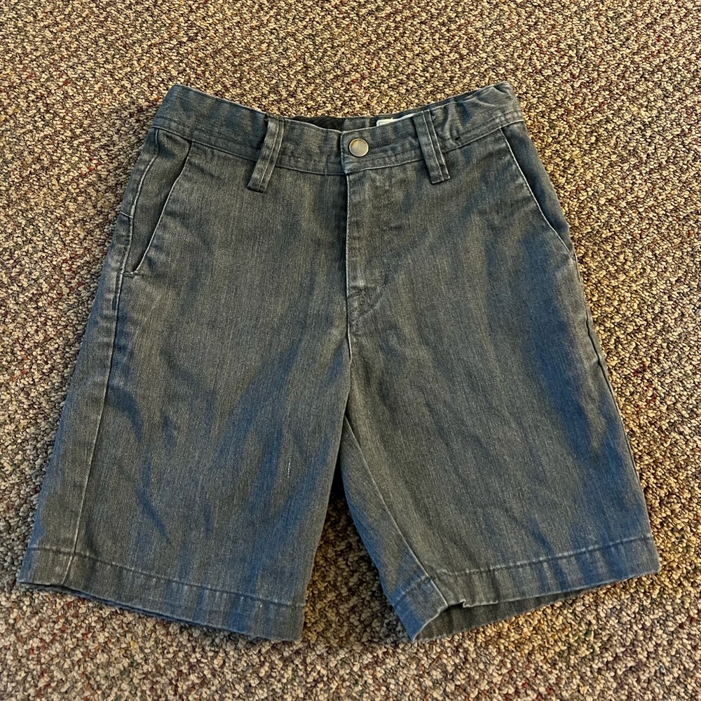 Boys weathered Jean shorts Volcom